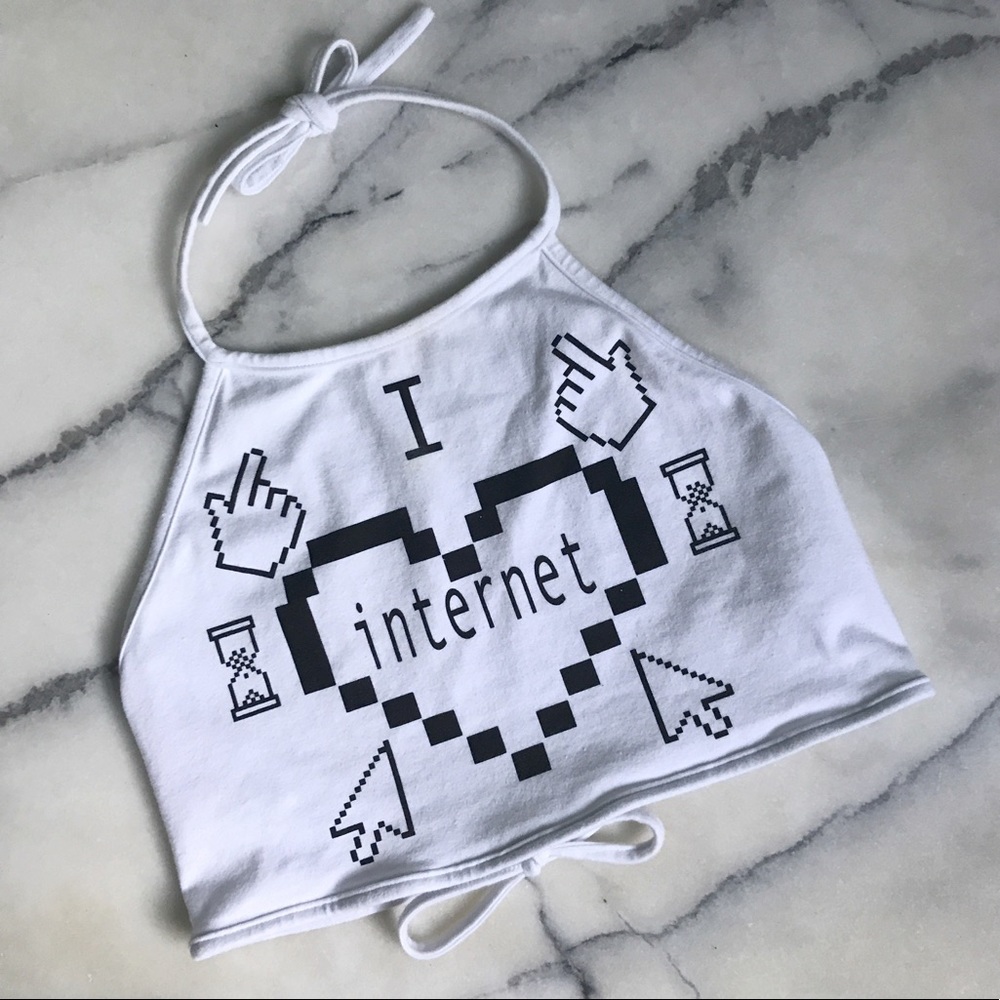 ⋒ SIGNED by Syd Tha Kyd Everland Clothing Halter